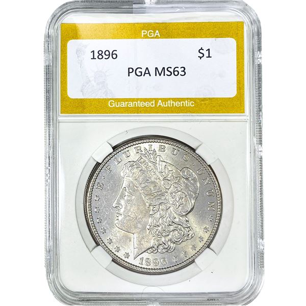 1896 Morgan Silver Dollar PGA MS65