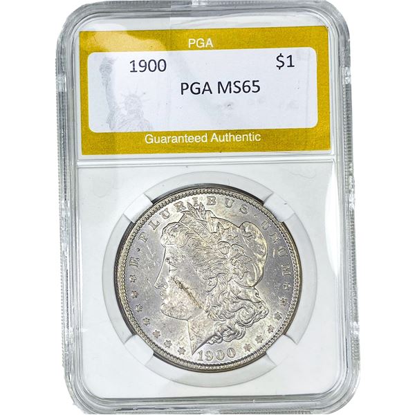 1900 Morgan Silver Dollar PGA MS65