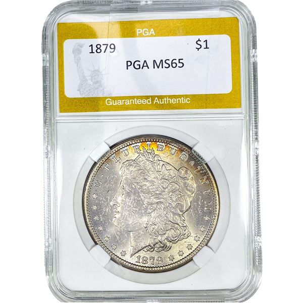 1879 Morgan Silver Dollar PGA MS65