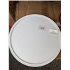 Image 1 : White Round LED Ceiling Light Fixture