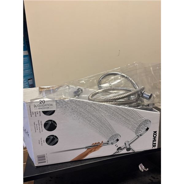 Kohler Chrome Handheld Shower-head complete - Returns