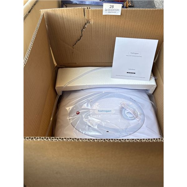 Brand new- Feelrogast White Tank Water Heater