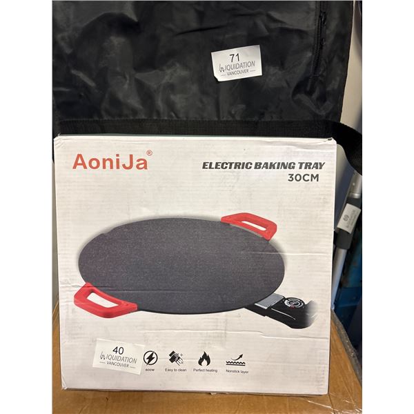 AoniJa Electric Baking Tray 30CM - New