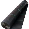 Image 2 : New VEVOR Weed Barrier Fabric Roll - Black Polypropylene Woven
