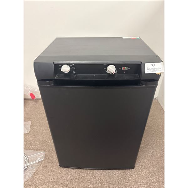 New - Dometic Black Refrigerator