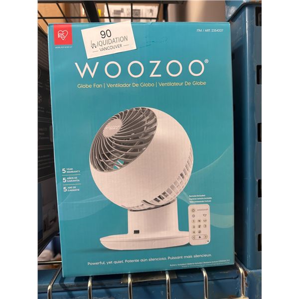 WOOZOO Globe Fan PCF-SC15T-CT White- tested
