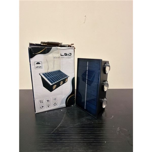LED Solar Wall Light - IP65 Waterproof