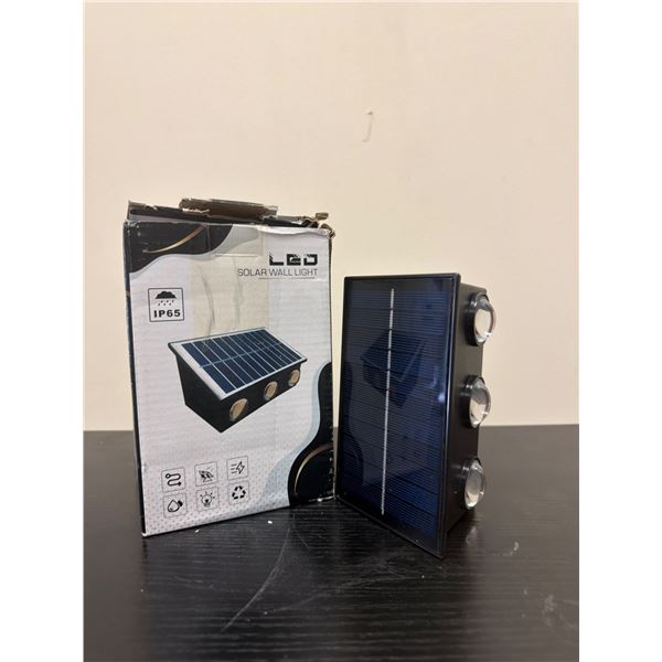 LED Solar Wall Light - IP65 Rated