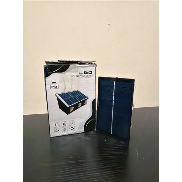 LED Solar Wall Light - IP65 Waterproof