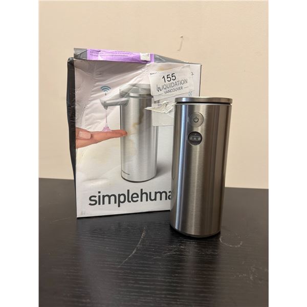 simplehuman Automatic Soap Dispenser - Silver-returns
