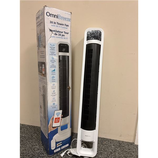 Brand New OmniBreeze 38 in Tower Fan with Wi-Fi Control