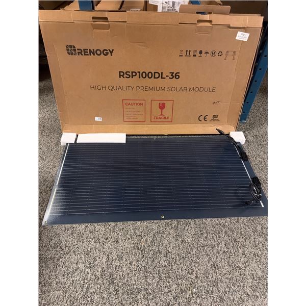 Renogy RSP100DL-36 High Quality Premium Solar Module