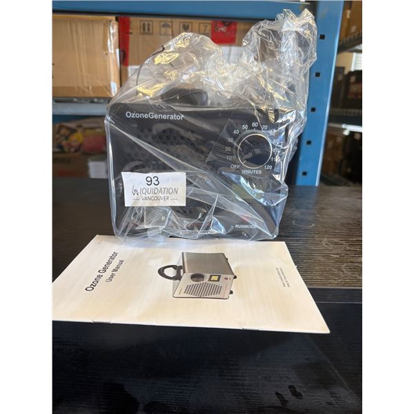 OzoneGenerator Ozone Generator - New