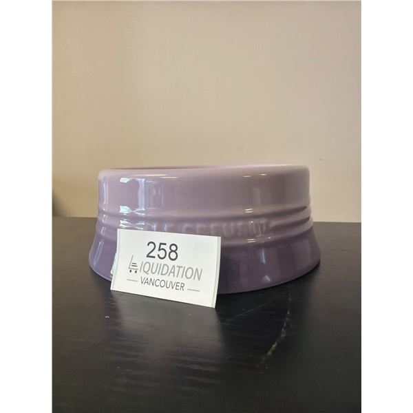 Le Creuset Purple Pet Bowl
