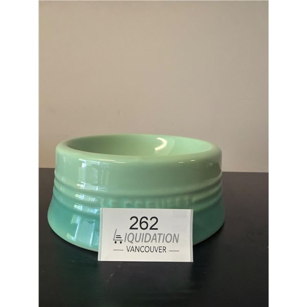 Mint Green Ceramic Pet Bowl