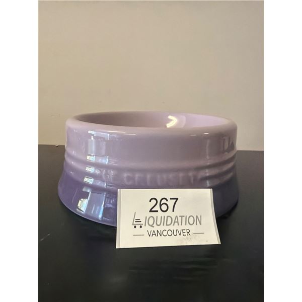 Le Creuset Purple Pet Bowl