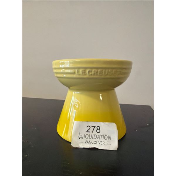 Le Creuset Yellow Pet Bowl