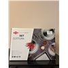 Image 3 : Brand new Inoxriv Stainless Steel Cookware 7 pcs Set - Made in Italy -Retail $799