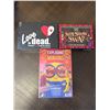 Image 1 : Bundle of 3 Card Games: Love is Dead, Sideshow Swap, Exploding Minions