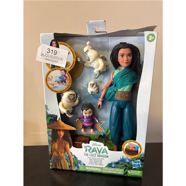 Disney Raya and the Last Dragon Doll Set with Figures