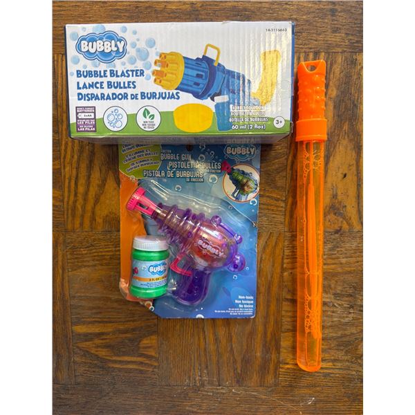 Bubbly Bubble gun & bubble blaster & bubble wand