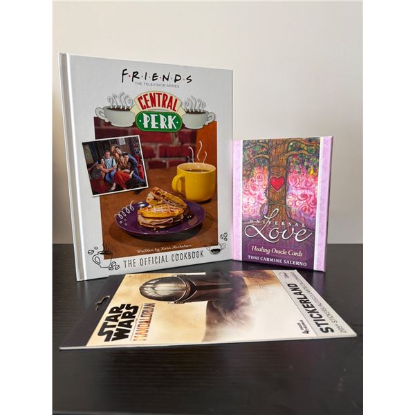Friends Central Perk Cookbook & Universal Love Oracle Cards & Star wars