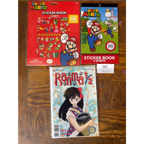 Super Mario Sticker Book - Ranma