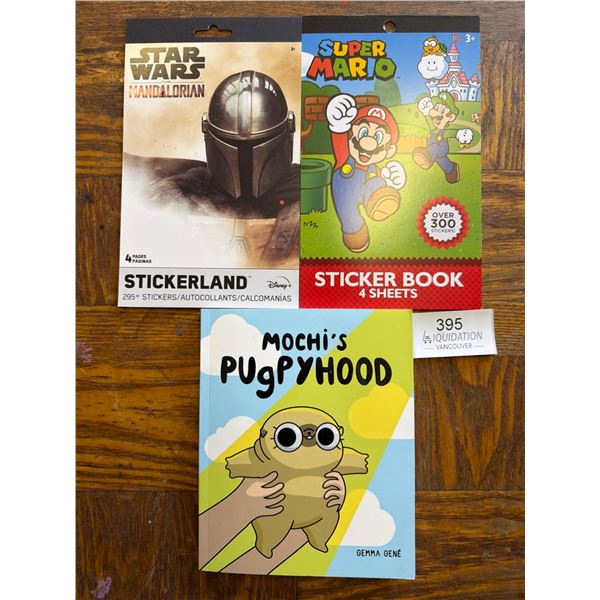 Stickerland Star Wars  &  Sticker Books & Mochi’s book