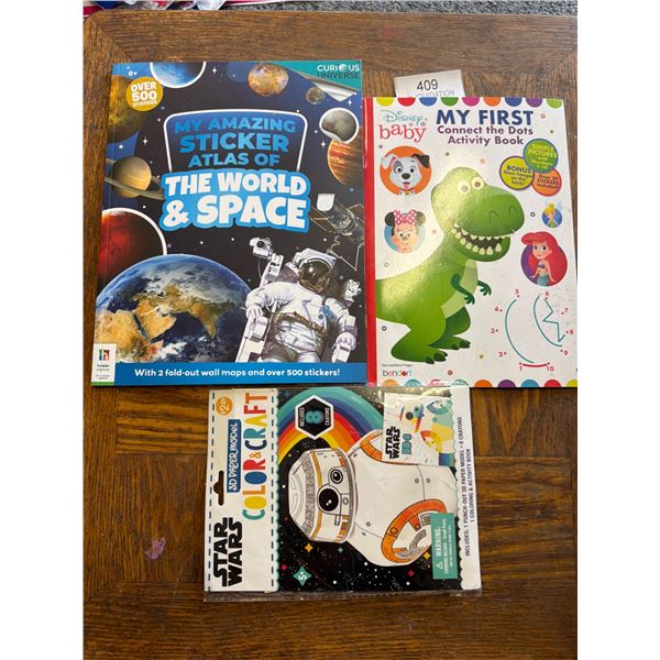 Children's Activity Books and Stickers