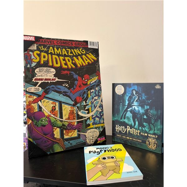 The Amazing Spider-Man Wall Art & Harry Potter & Mochi’s