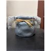Image 1 : Gray Ceramic Planter Pot with Raffia Tie