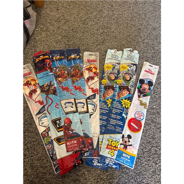 Marvel Spider-Man & Avengers Kites and other (Set of 8)