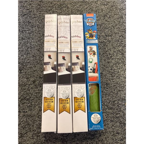 Harry Potter & Paw Patrol Wall Decals