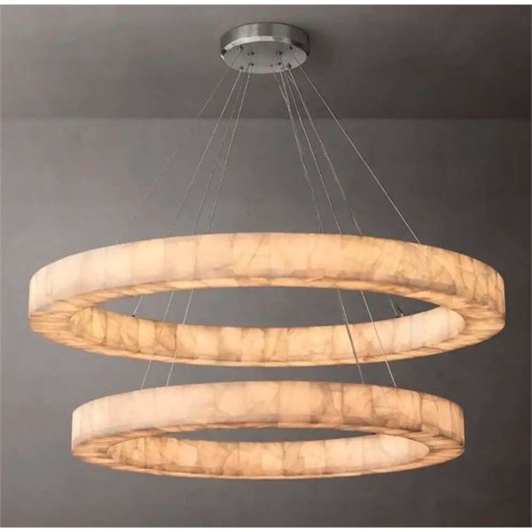 Large luxury chandelier - Double Ring - Commercial Grade