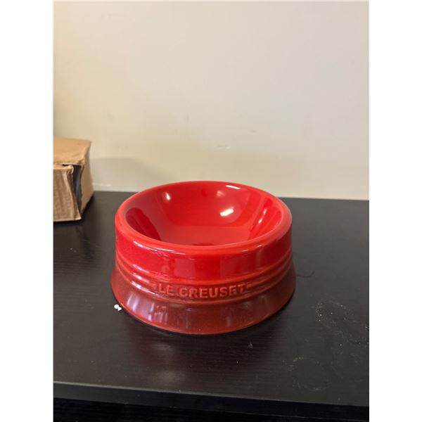 Le Creuset Red Pet Bowl