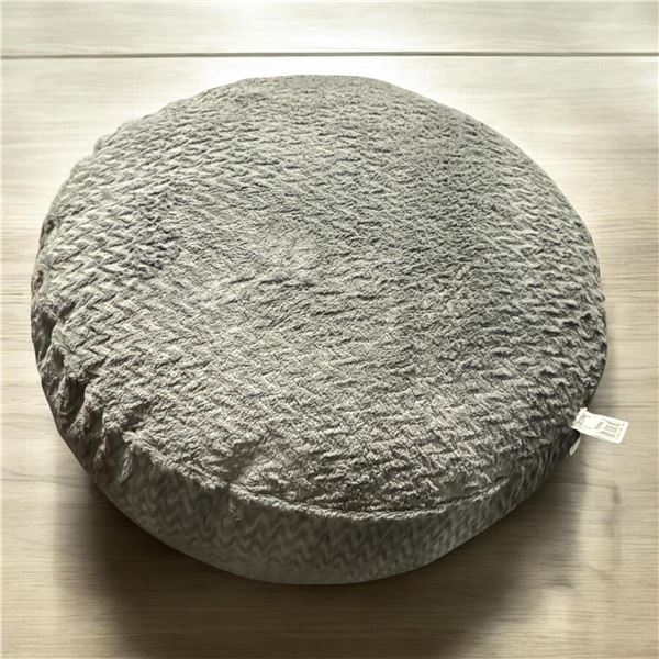 large Gray Cushion Bean Bag Sofa - Soft and Plush