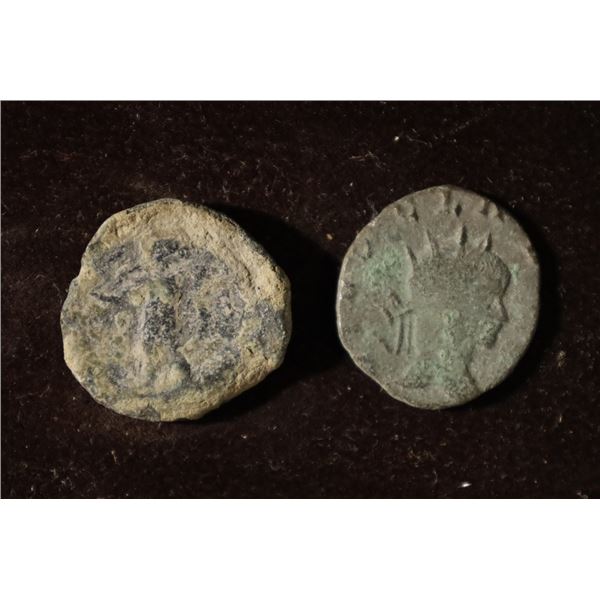 2 ROMAN ANCIENT COINS