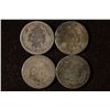 Image 2 : 1875, 76, 77 & 1889 SILVER SEATED LIBERTY DIMES