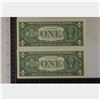 Image 2 : 2-1957-B US $1 SILVER CERT, BLUE SEALS, CRISP UNC