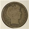 Image 1 : 1898 SILVER BARBER HALF DOLLAR