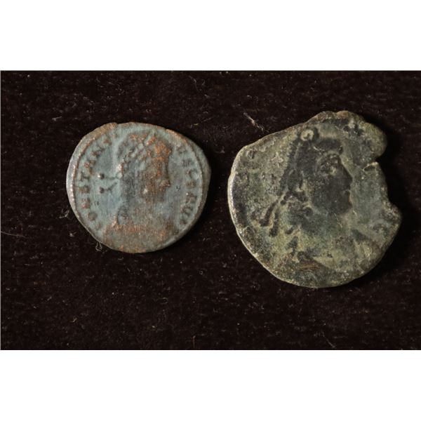 2 ROMAN ANCIENT COINS