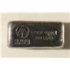 Image 1 : 1 TROY OZ .999 FINE LEAD BULLION LOAF BAR, HAND