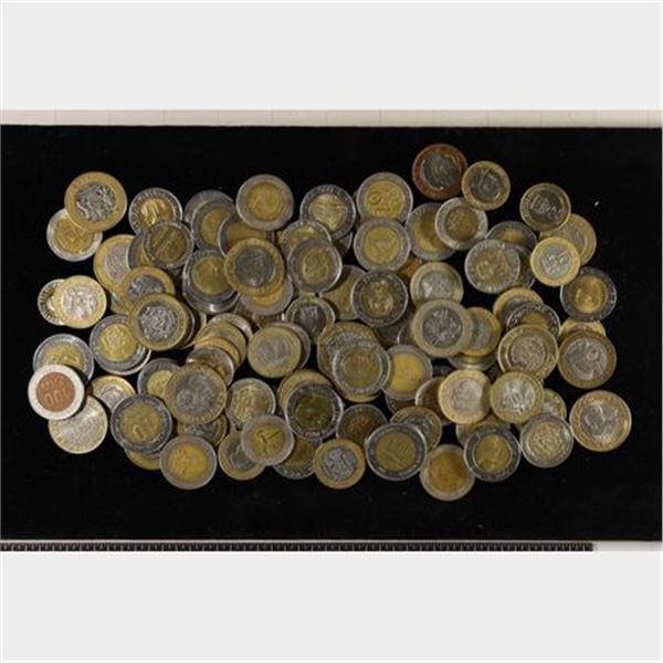 112 BIMETALLIC COINS FROM MALAWI, PORTUGAL, CHILI