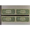 Image 2 : 1957, 57-A & 2-1957-B US $1 SILVER CERTS, BLUE