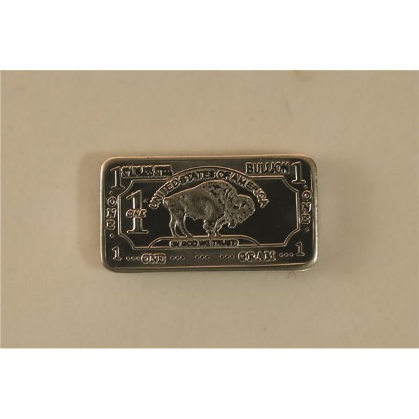 1 GRAM .999 FINE STAINLESS STEEL INGOT PROOF