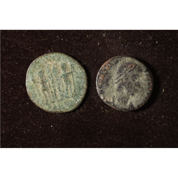 2 ROMAN ANCIENT COINS