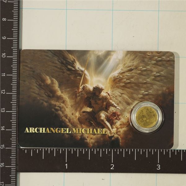 2026 "ARCHANGLE MICHAEL" LIBERIA $12  .9999 GOLD