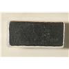 Image 2 : 1 TROY OZ .999 FINE ZINC BAR HAND POURED LOAF, NEW
