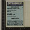Image 2 : THEE DOLLHOUSES CARD WITH .999 SILVER VALCAMBI BAR