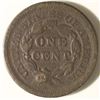 Image 2 : 1851 US LARGE CENT WITH HOLE